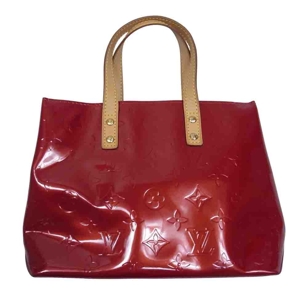 LOUIS VUITTON ルイ・ヴィトン M91088 モノグラム ヴェルニ リード PM バッグ レッド系【中古】