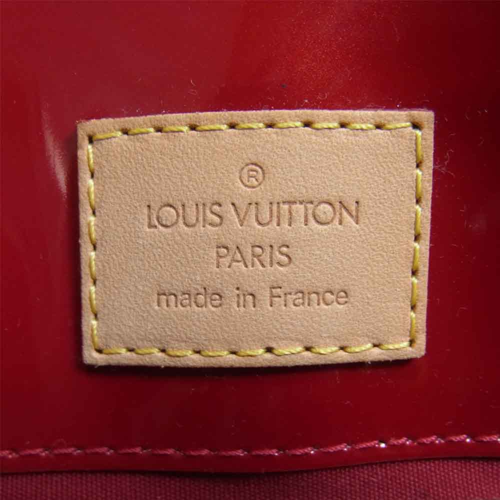 LOUIS VUITTON ルイ・ヴィトン M91088 モノグラム ヴェルニ リード PM バッグ レッド系【中古】