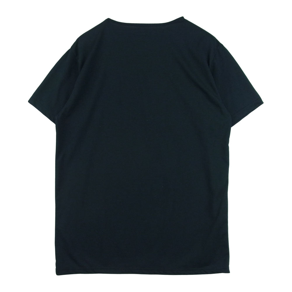 BLACK SIGN ブラックサイン RITUAL SKULL COOLING スカル プリント 半袖 Tシャツ 日本製 ブラック系 42【中古】