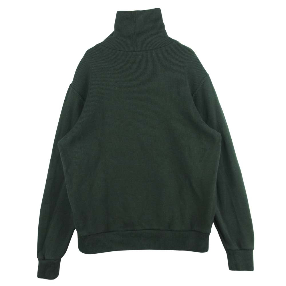 トロフィークロージング Naval High-Neck ハイネック タートルネック ニット セーター ダークグリーン系 S 36【中古】
