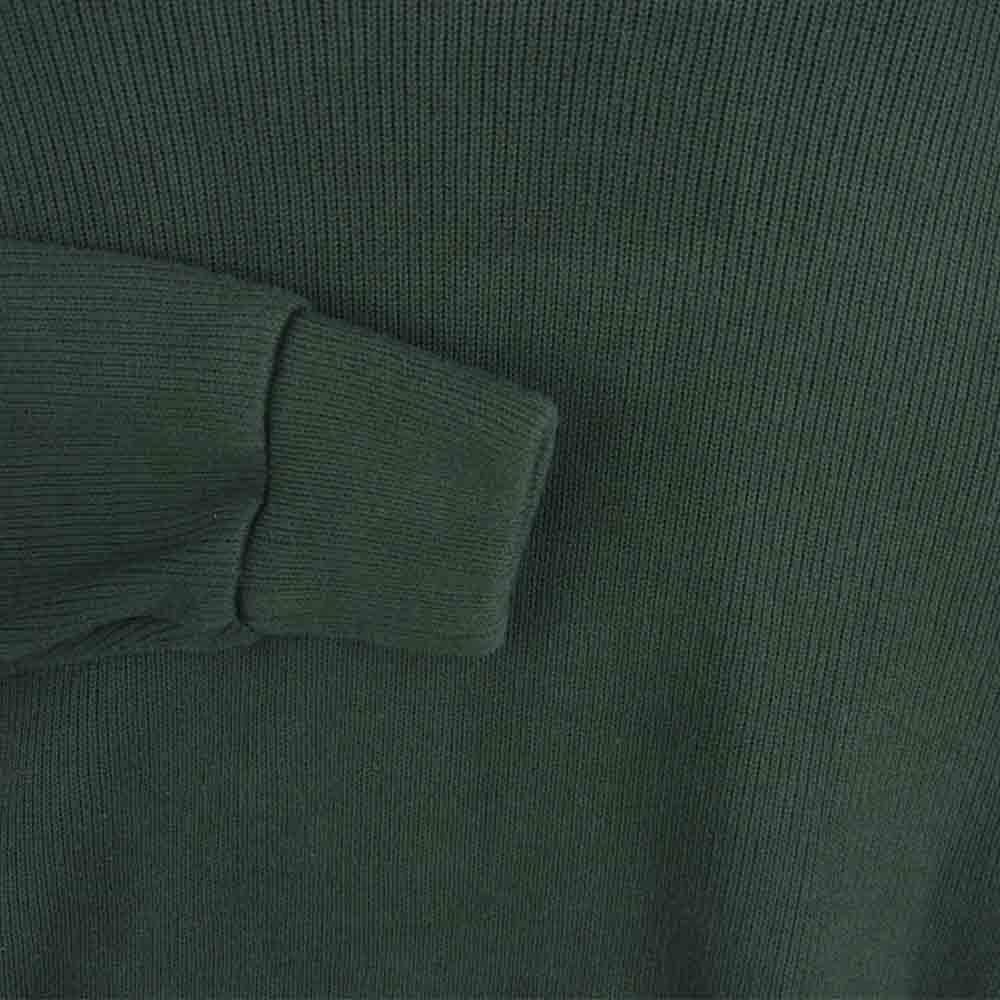 トロフィークロージング Naval High-Neck ハイネック タートルネック ニット セーター ダークグリーン系 S 36【中古】