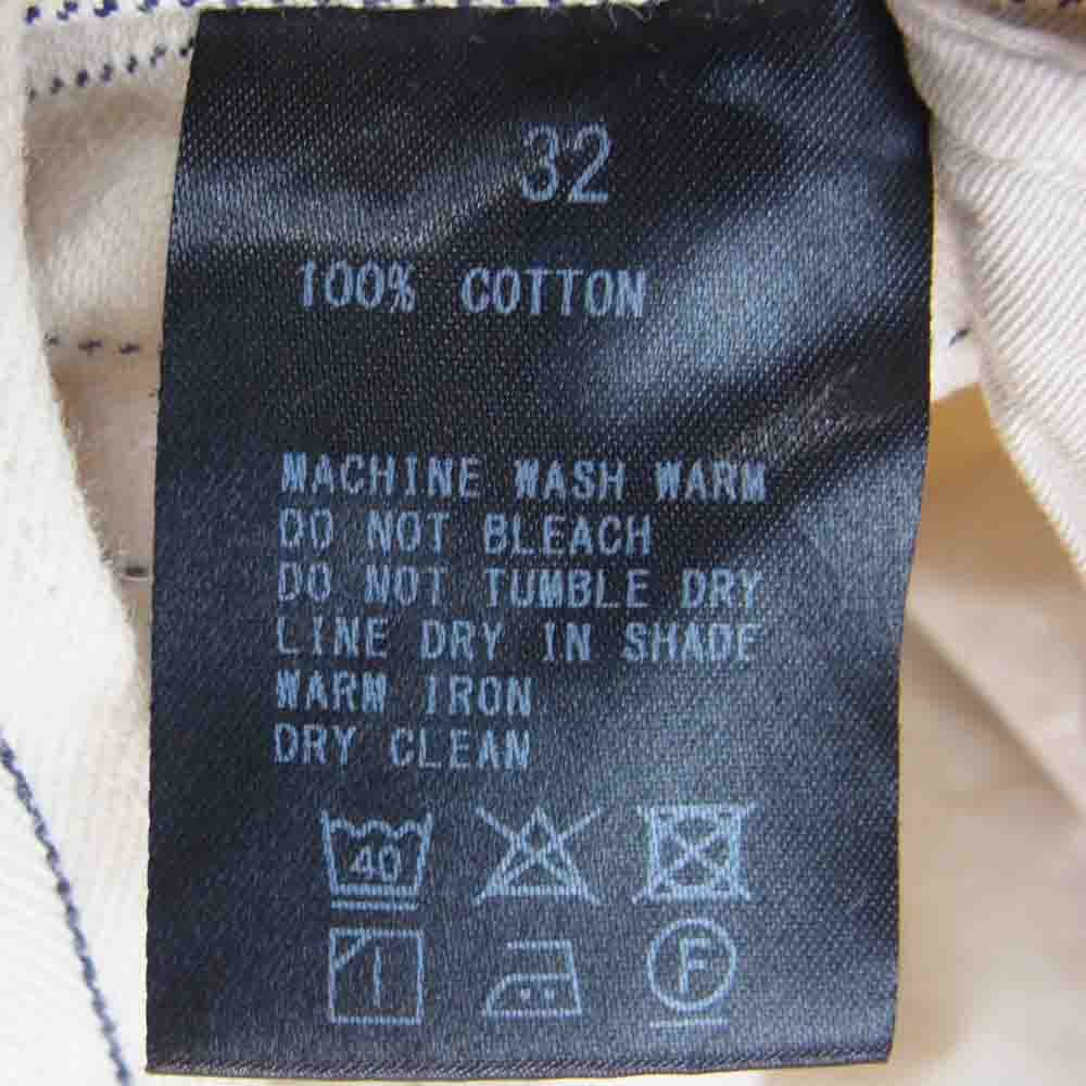 トロフィークロージング COKE STRIPE PAINTER PANTS コーク ストライプ ペインター パンツ オフホワイト系 32【美品】【中古】