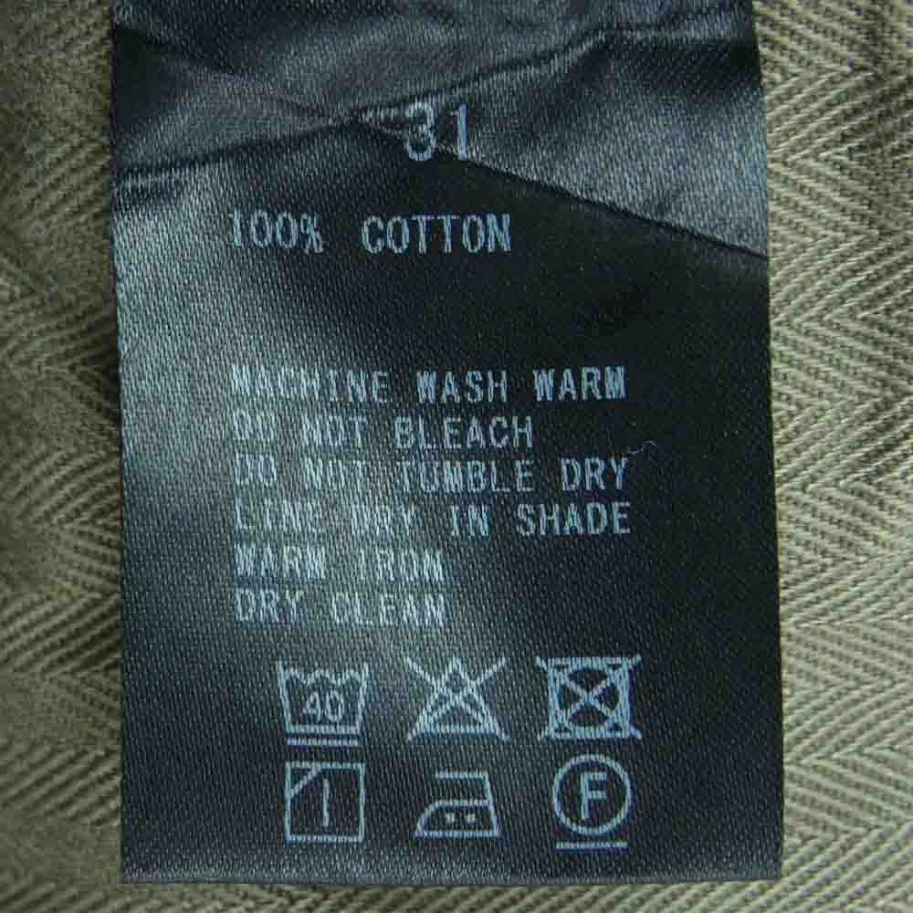 トロフィークロージング セルビッチ ボタンフライ デニム パンツ コットン インディゴブルー系 31【美品】【中古】