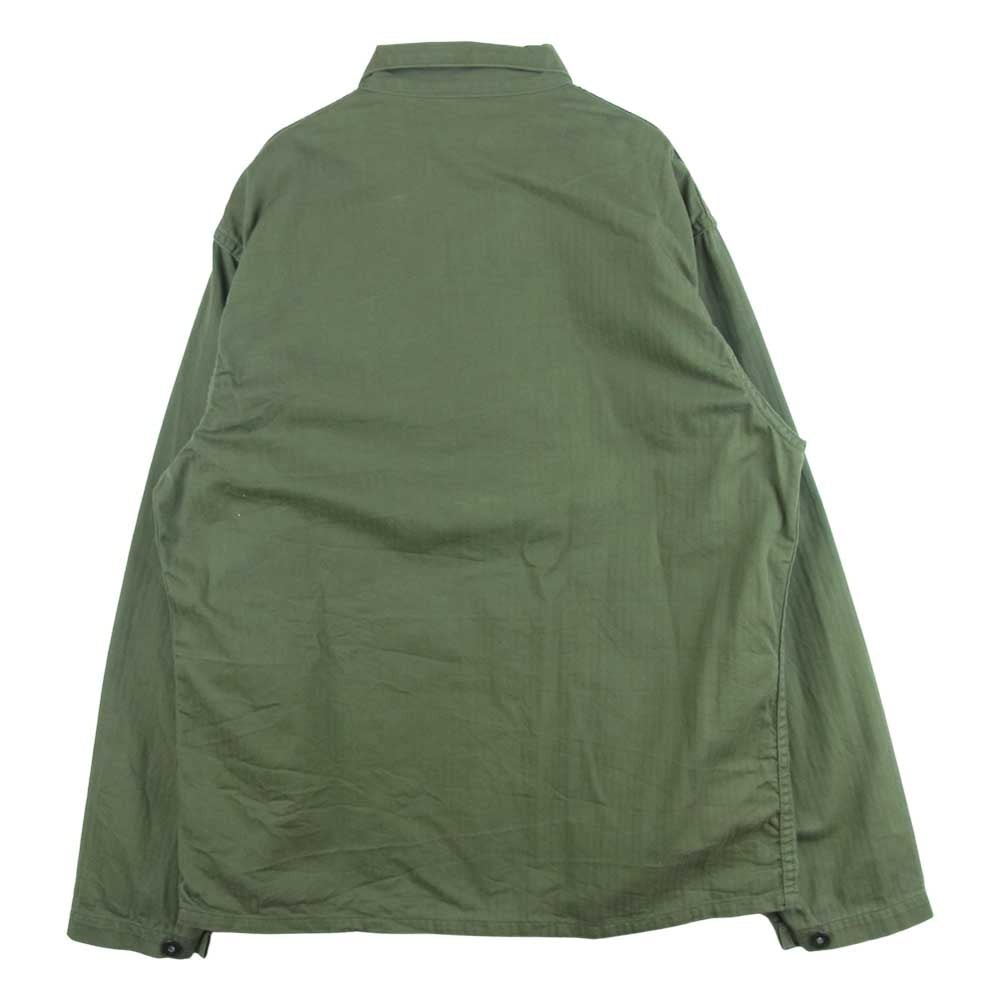 The REAL McCOY'S ザリアルマッコイズ N-3 UTILITY JACKET ヘリンボーン ユーティリティ ジャケット カーキ系【中古】