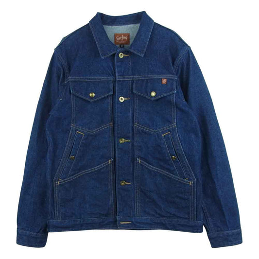 シップ ジョン Ramblin' Jacket ランブリン デニム ジャケット インディゴブルー系 M【中古】