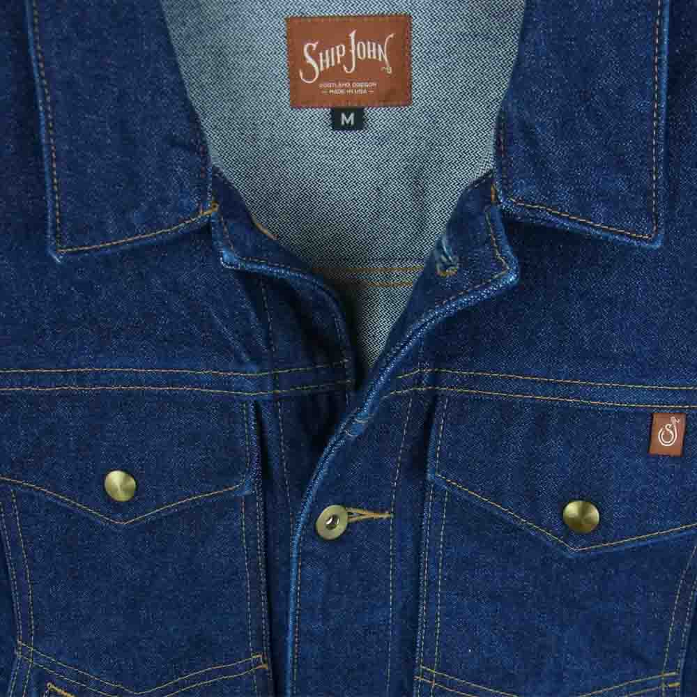シップ ジョン Ramblin' Jacket ランブリン デニム ジャケット インディゴブルー系 M【中古】
