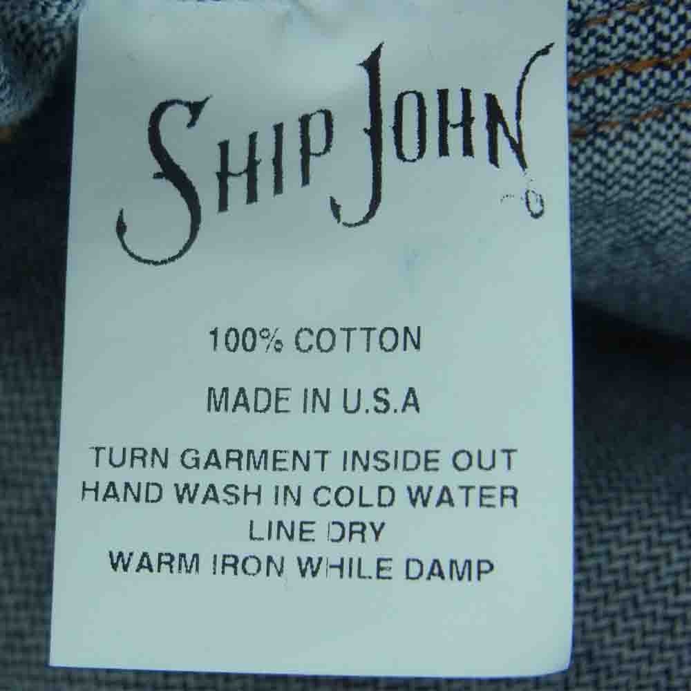 シップ ジョン Ramblin' Jacket ランブリン デニム ジャケット インディゴブルー系 M【中古】