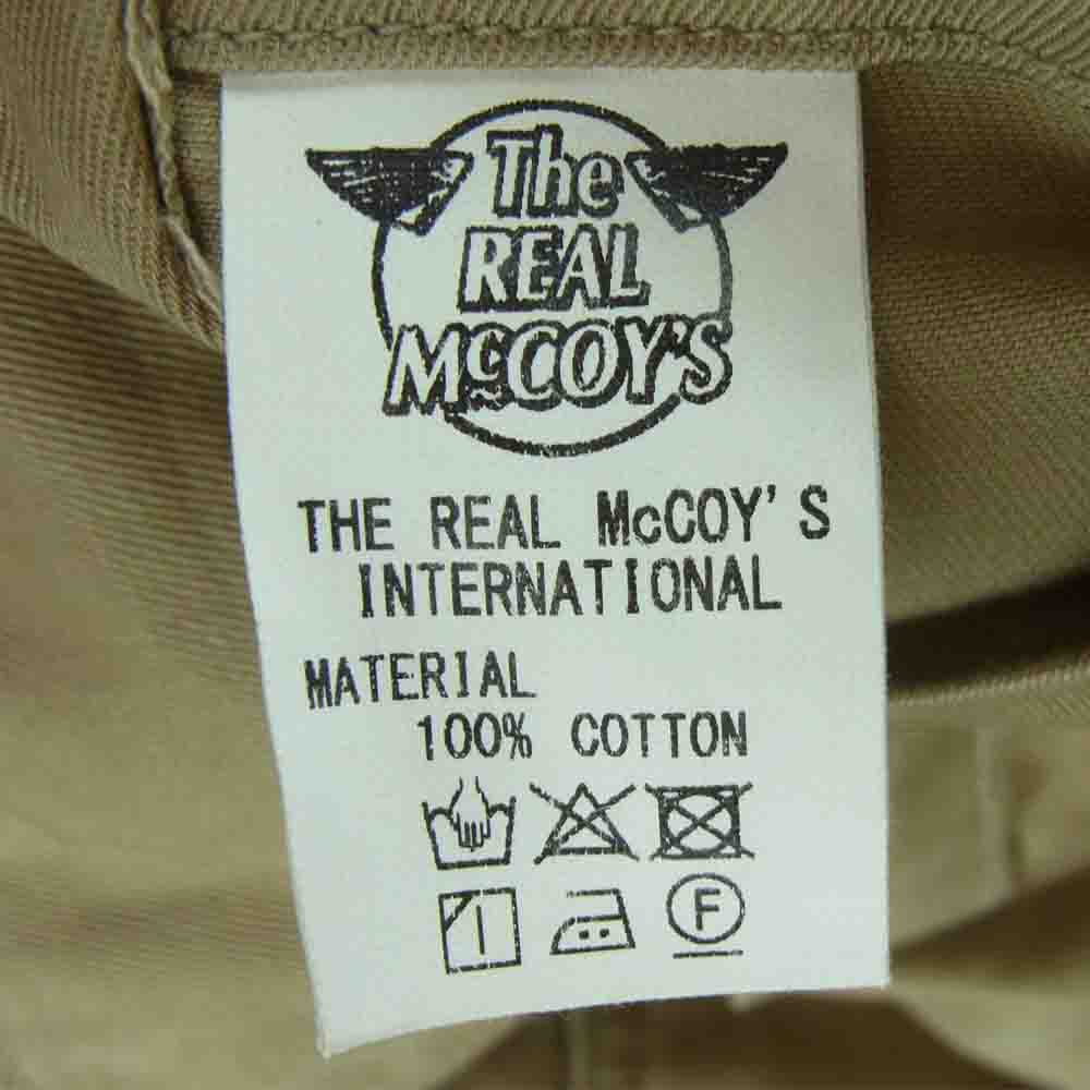 The REAL McCOY'S ザリアルマッコイズ M-421A FEI HU フライング タイガース 飛虎隊 サマー フライト ジャケット ベージュ系 40【中古】