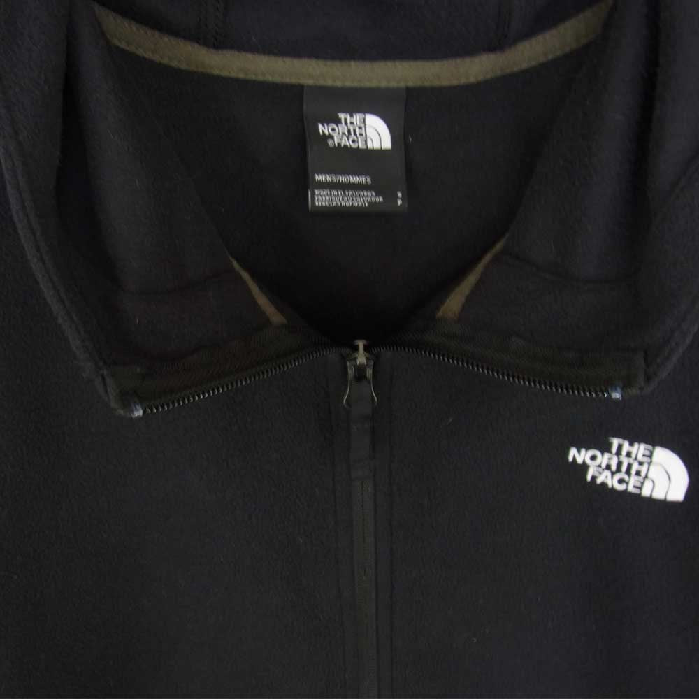 THE NORTH FACE ノースフェイス NF0A4AJBBQW Glacier Fleece Full Zip Hoodie フリース フルジップ パーカー ジャケット カーキ系 S【中古】