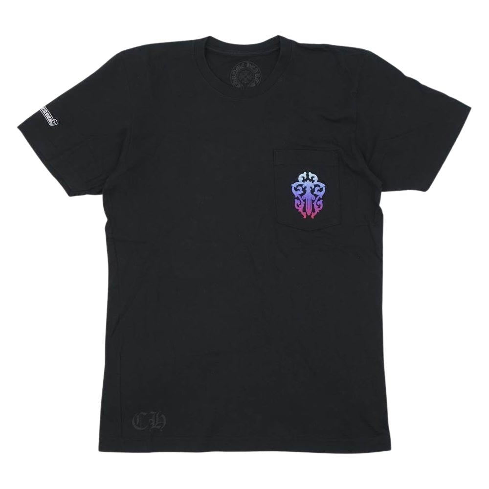 CHROME HEARTS クロムハーツ（原本無） 国内正規品 ダガー グラデーション プリント  ブラック系 M【中古】