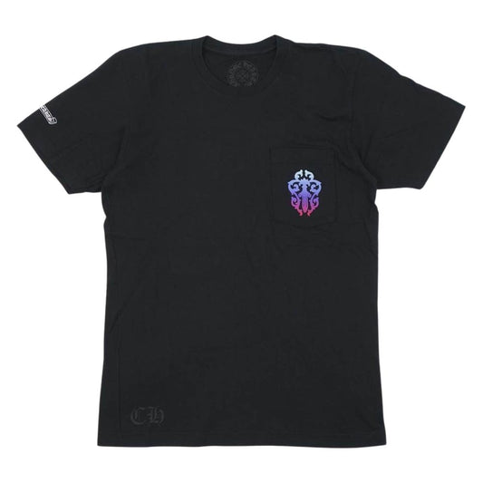 CHROME HEARTS クロムハーツ（原本無） 国内正規品 ダガー グラデーション プリント  ブラック系 M【中古】