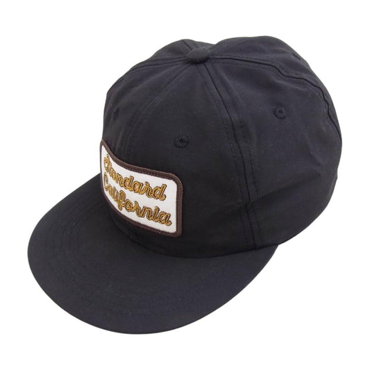 STANDARD CALIFORNIA スタンダードカリフォルニア SD LOGO PATCH CAP ロゴ ワッペン キャップ ブラック系【中古】