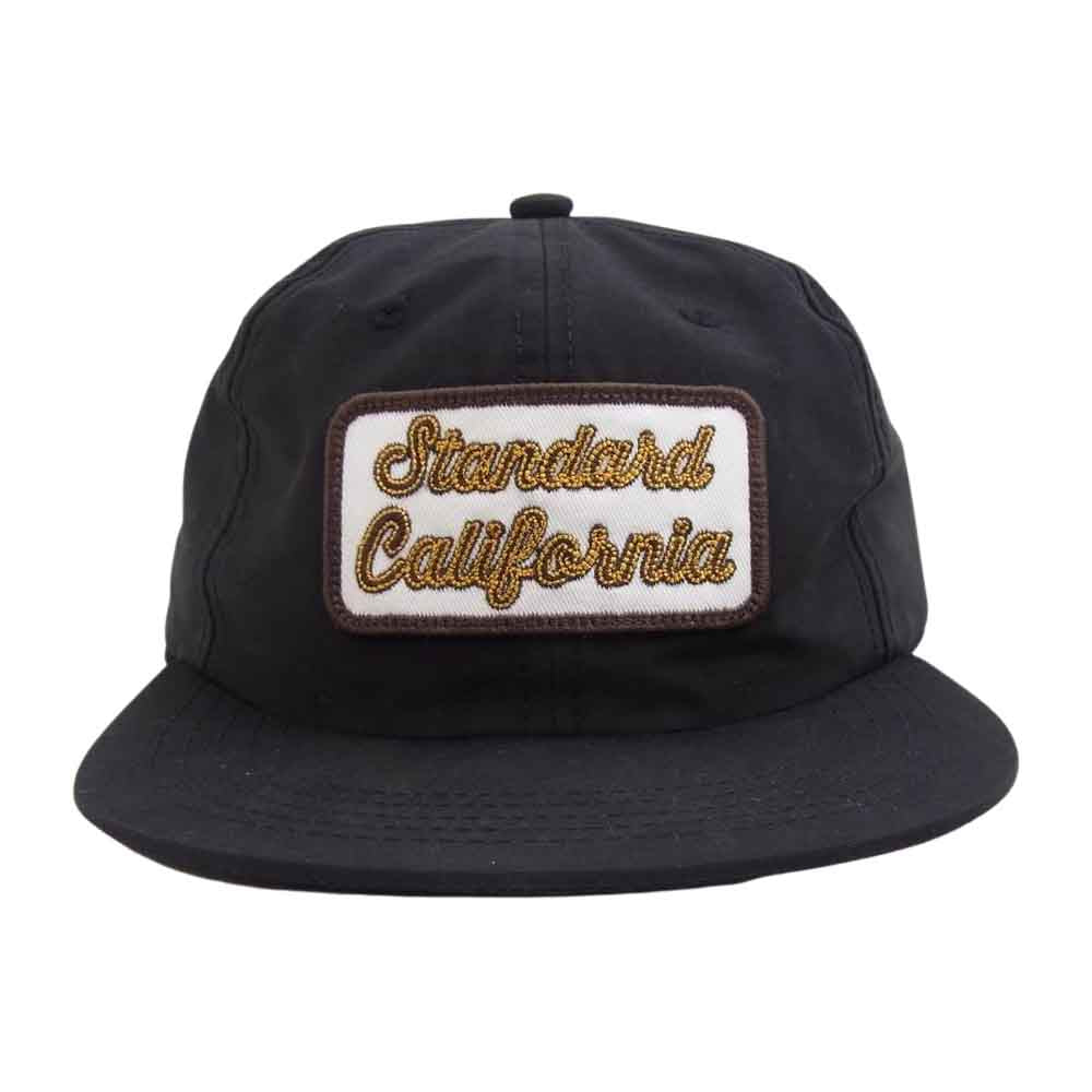 STANDARD CALIFORNIA スタンダードカリフォルニア SD LOGO PATCH CAP ロゴ ワッペン キャップ ブラック系【中古】