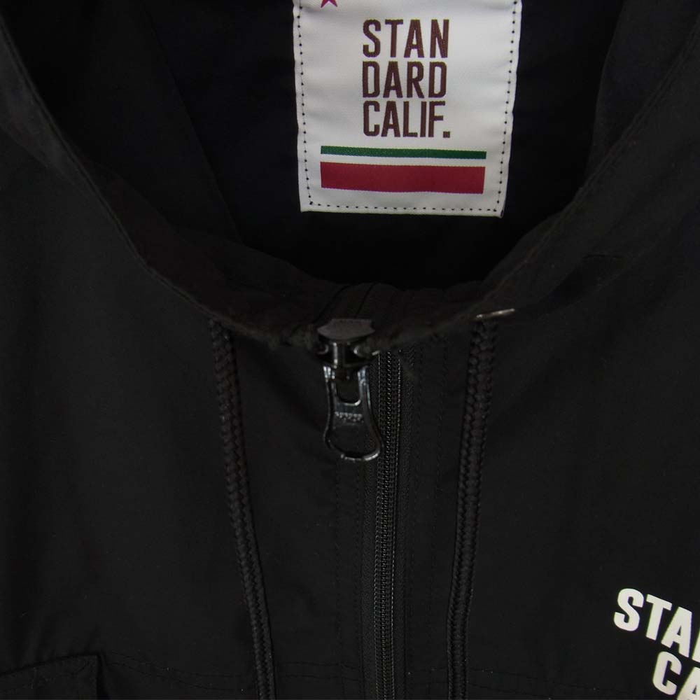 STANDARD CALIFORNIA スタンダードカリフォルニア ナイロン マウンテン パーカー ジャケット ブラック系 S【中古】