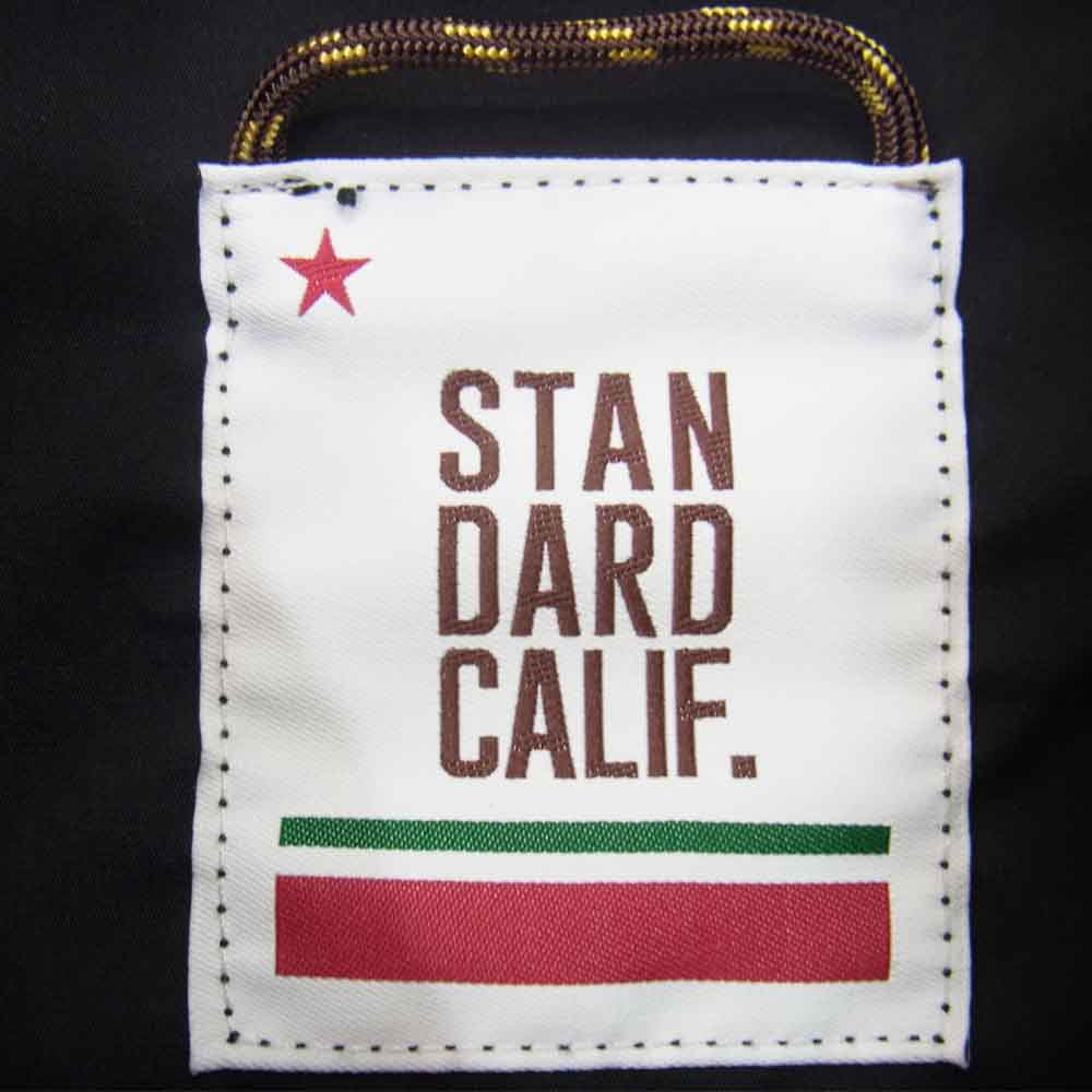 STANDARD CALIFORNIA スタンダードカリフォルニア ナイロン マウンテン パーカー ジャケット ブラック系 S【中古】