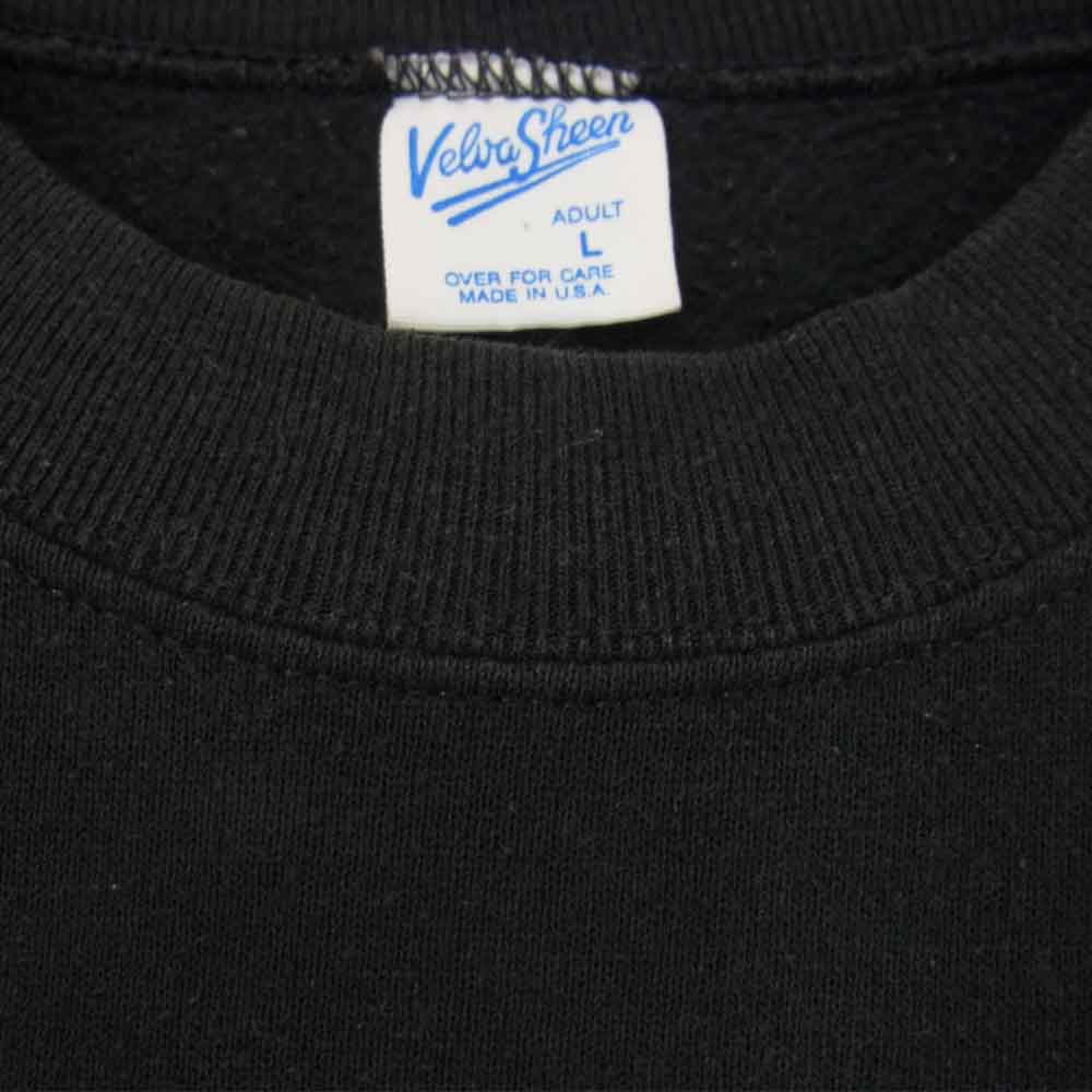 ベルバシーン ビンテージ USA製 90s LOONEY TUNES ルーニー チューンズ スウェット ブラック系 L【中古】