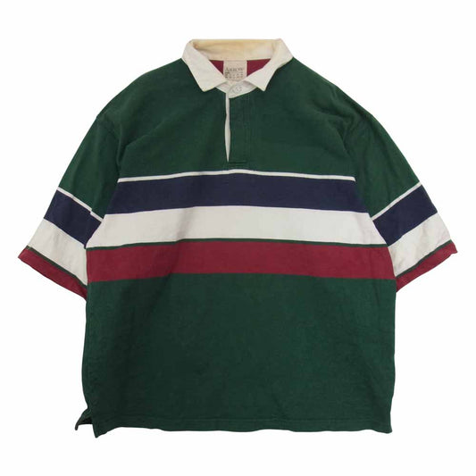アロー ビンテージ 90s ラガーシャツ マルチカラー系 XL【中古】