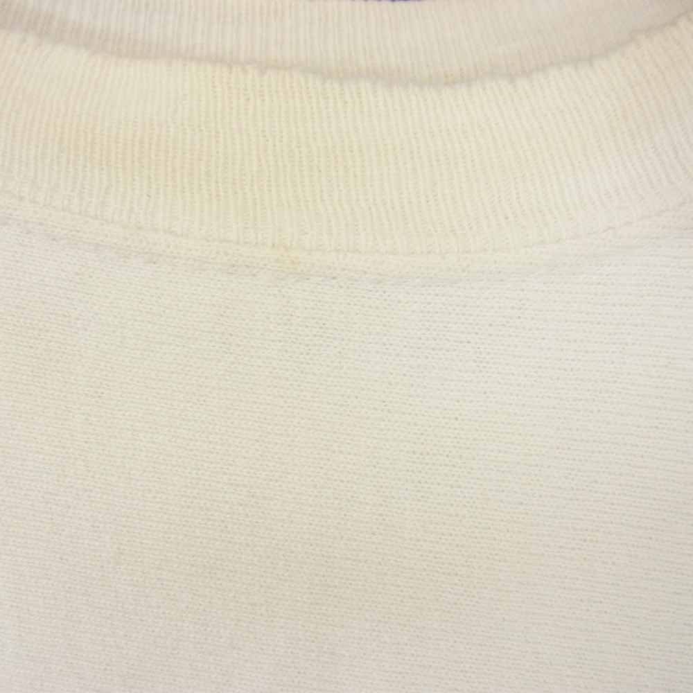 Champion チャンピオン ビンテージ 90s USA製 刺?タグ リバースウィーブ スウェット ホワイト系 XL【中古】