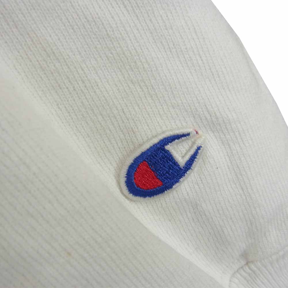 Champion チャンピオン ビンテージ 90s USA製 刺?タグ リバースウィーブ スウェット ホワイト系 XL【中古】