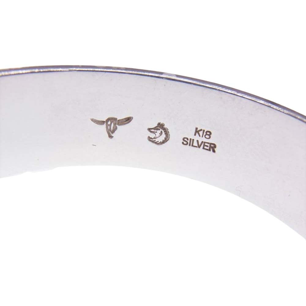 タディアンドキング 平打ち バングル GP ウルフ【中古】