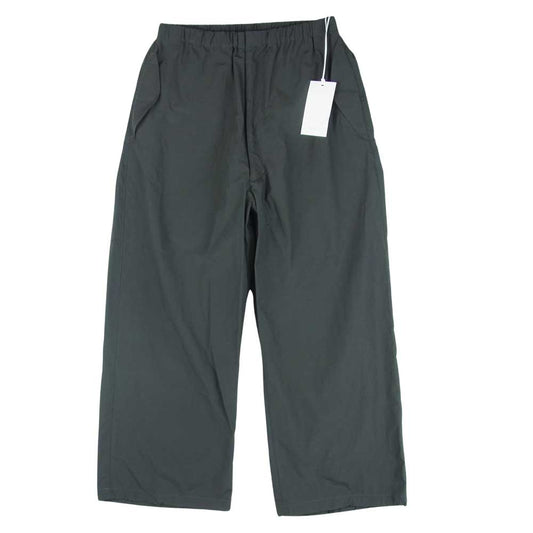 ヨーク 22SS YK22SS0305P Military Wide Easy Over Pants ミリタリー ワイド イージー オーバー パンツ グレー系 2【新古品】【未使用】【中古】