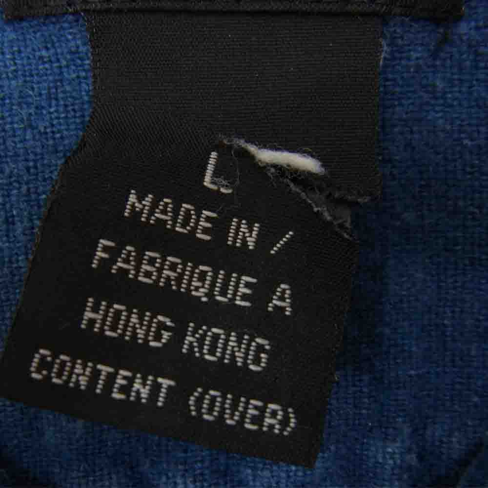 patagonia パタゴニア 05AW 52701 05年製 リネン コットン 長袖 シャツ ネイビー系 L【中古】