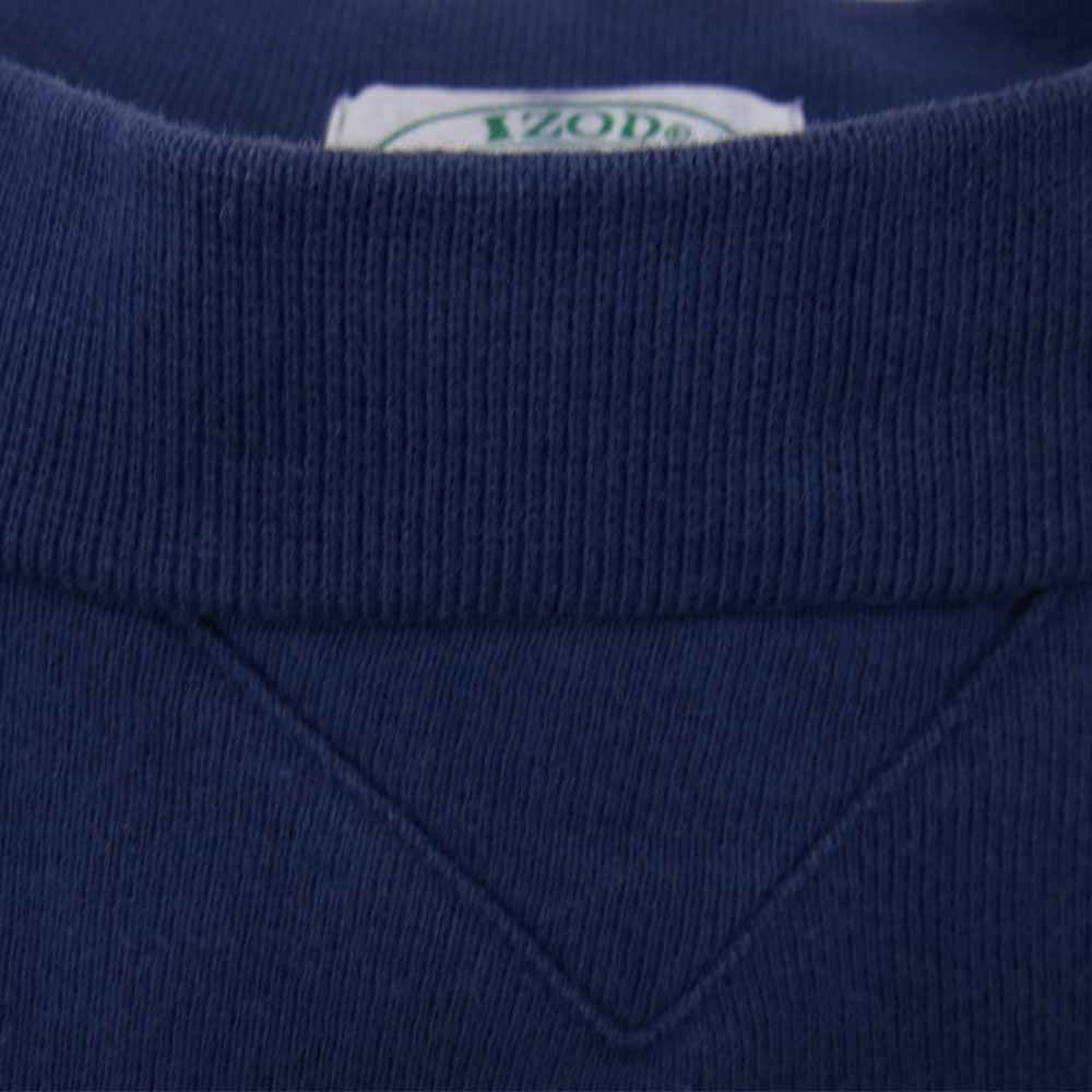 アイゾッド ラコステ ビンテージ 90s モックネック スウェット  ブルー系 XL【中古】