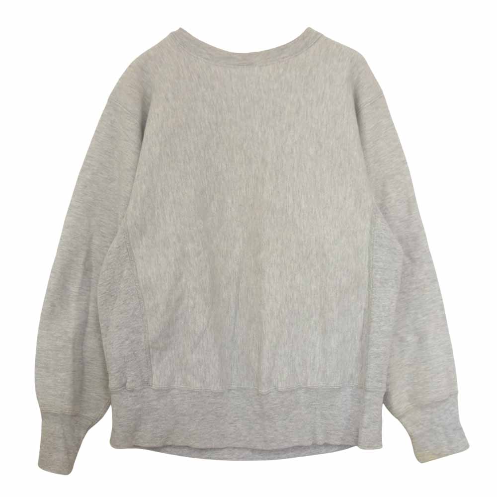 Champion チャンピオン ビンテージ 80s USA製 トリコタグ リバースウィーブ クルーネック スウェット グレー系 M【中古】
