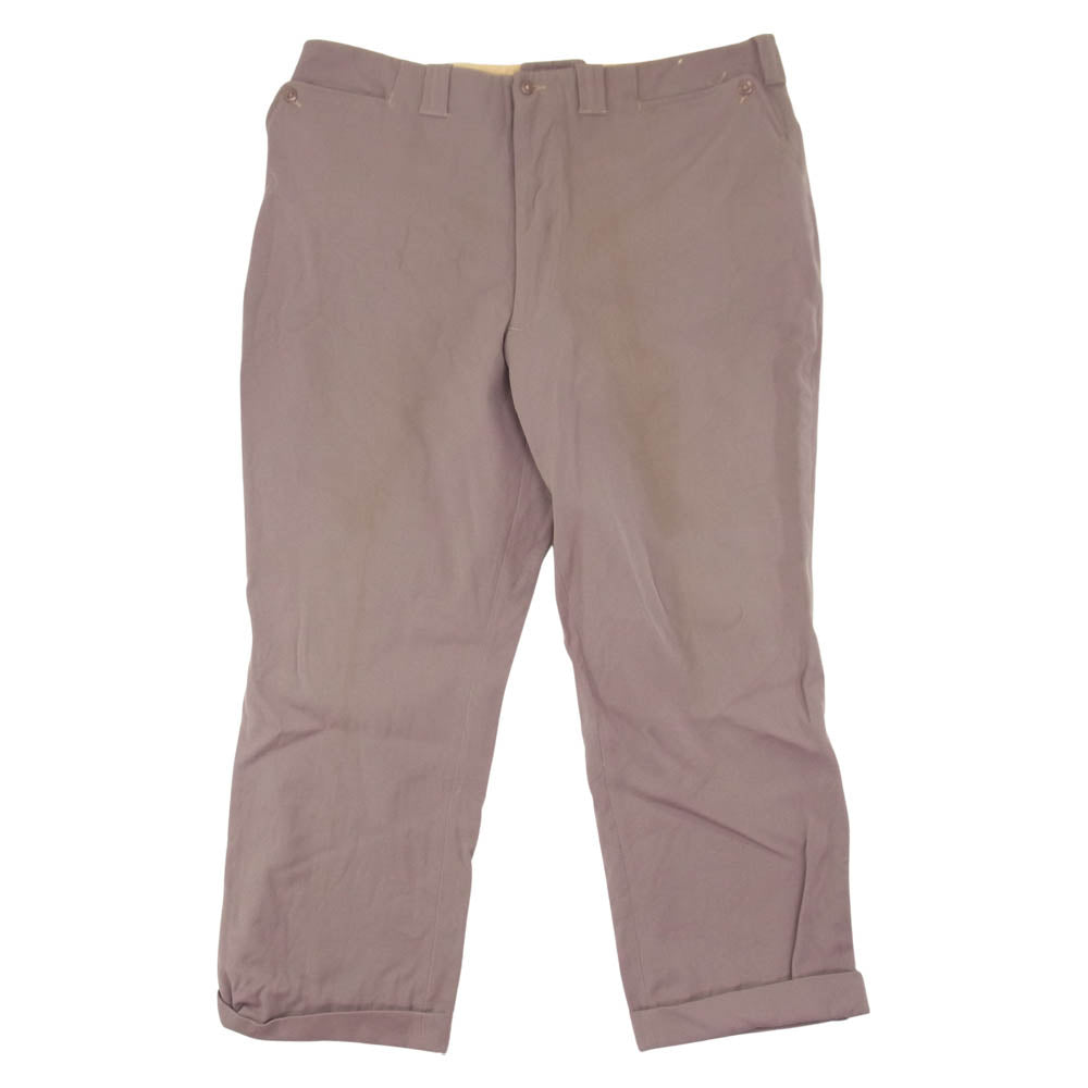 Levi's リーバイス ビンテージ 50s ショートホーン タグ L ポケット トラウザン パンツ ブラウン系 サイズ表記無【中古】