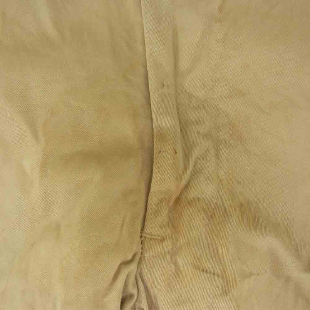 Lee リー ビンテージ 60s Chetopa Twill チノ トラウザー パンツ 三角マチ付 ワークパンツ ベージュ系 サイズ表記無【中古】