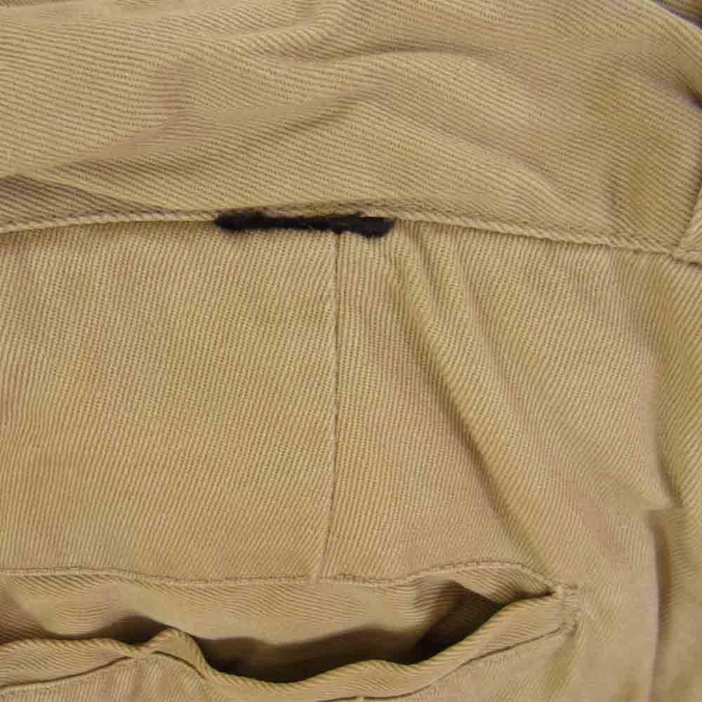 Lee リー ビンテージ 60s Chetopa Twill チノ トラウザー パンツ 三角マチ付 ワークパンツ ベージュ系 サイズ表記無【中古】