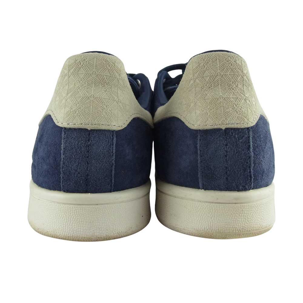 adidas アディダス B34151 STAN SMITH WM スタンスミス スエード ローカット スニーカー ネイビー系 28㎝【中古】