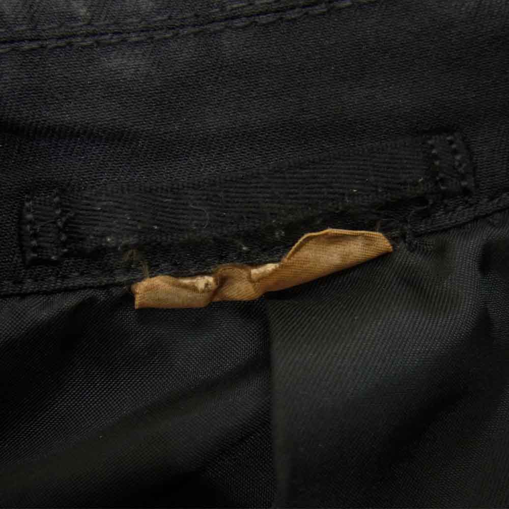 COMME des GARCONS コムデギャルソン HOMME DEUX DP-C001 AD2015 オムドゥ ポリ製品染色加工 ステンカラーコート ブラック系 S【中古】