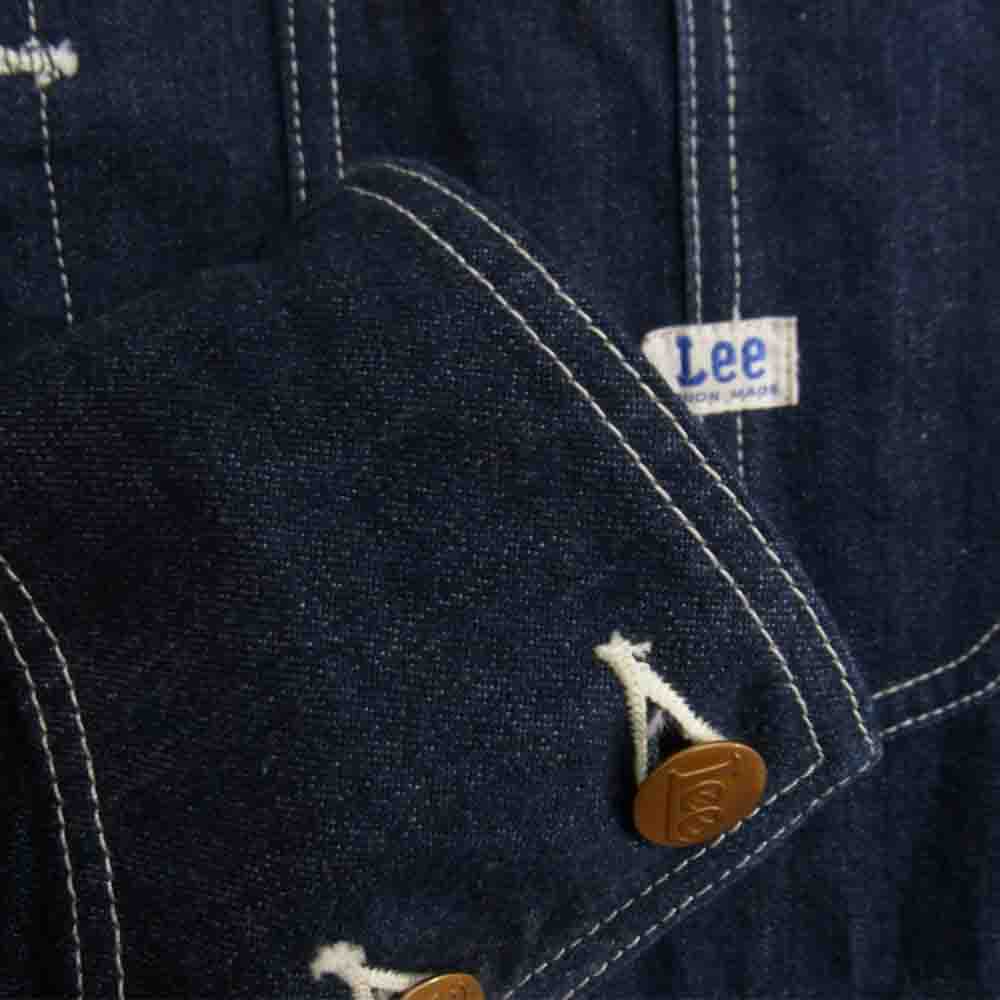 COMME des GARCONS コムデギャルソン JUNYA WATANABE MAN eYe × Lee WA-C904 ジュンヤワタナベマン リー 素材切替 パッチワーク デニム カバーオール ジャケット インディゴブルー系 XS【中古】