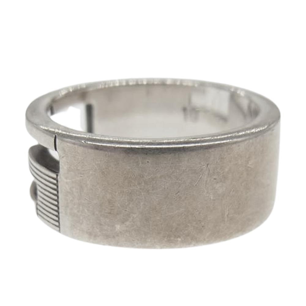 GUCCI グッチ Gロゴ リング シルバー系【中古】
