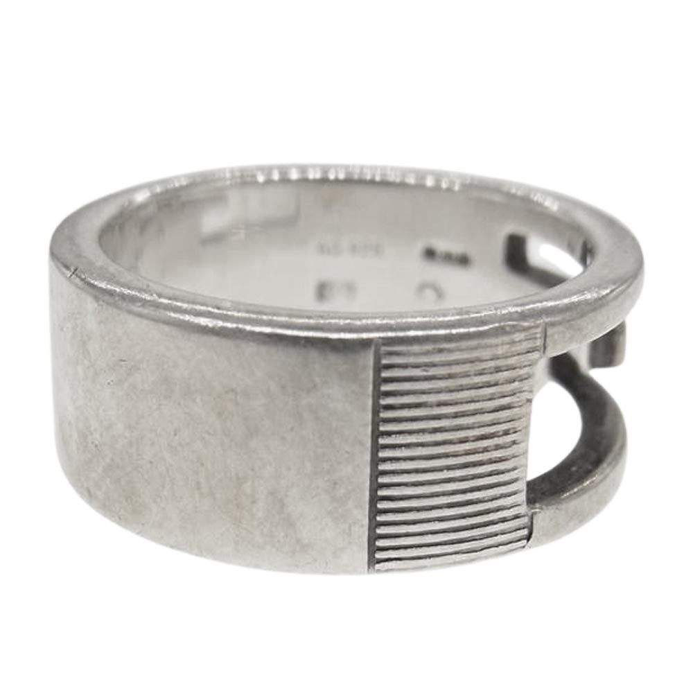 GUCCI グッチ Gロゴ リング シルバー系【中古】