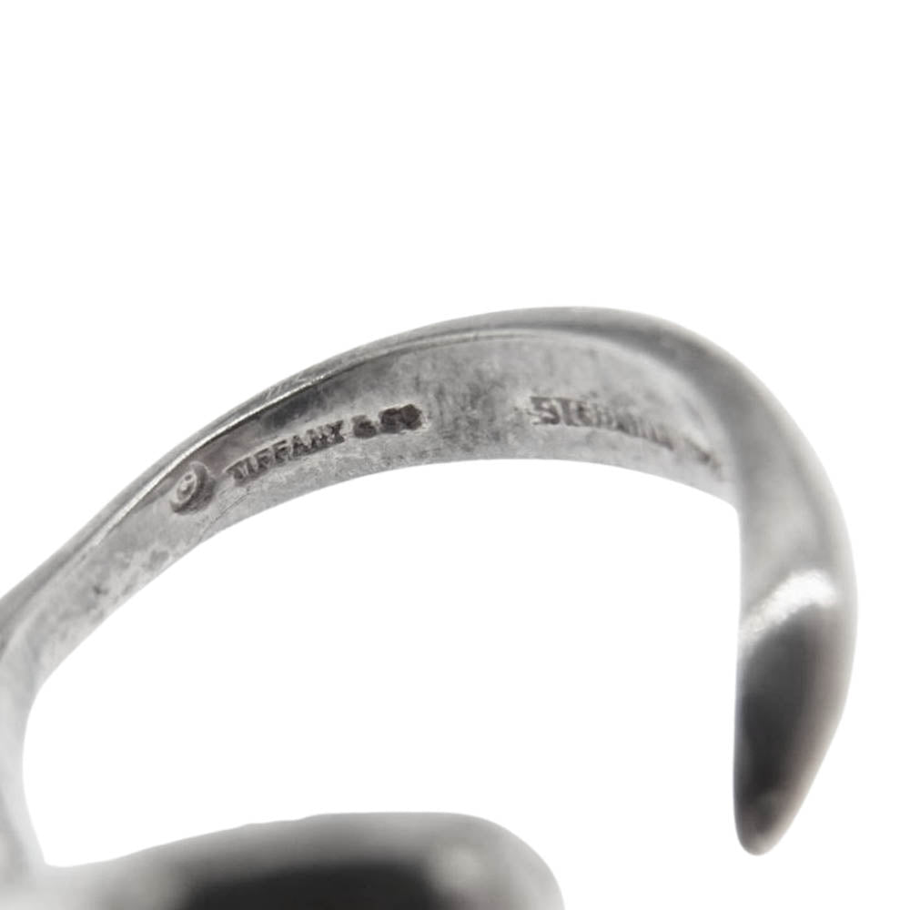 TIFFANY&Co. ティファニー エルサペレッティ オープンハート リング シルバー系【中古】