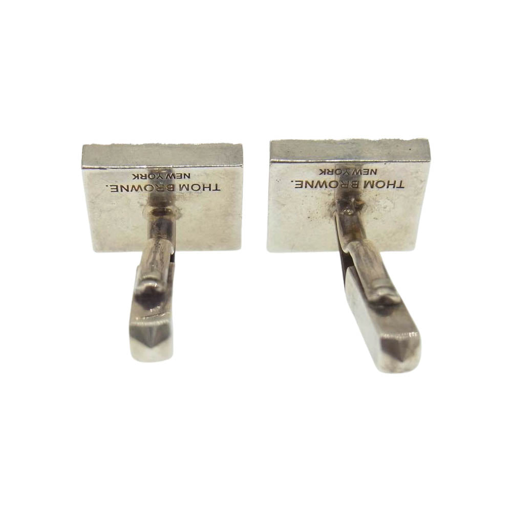 THOM BROWNE トムブラウン SILVER刻印 カフスリンクス【中古】