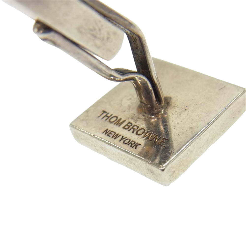 THOM BROWNE トムブラウン SILVER刻印 カフスリンクス【中古】