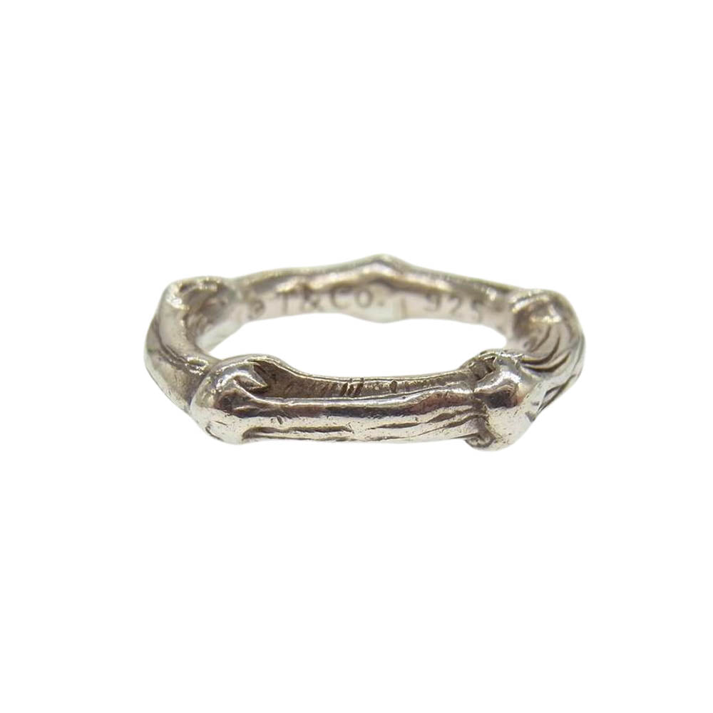TIFFANY&Co. ティファニー ボーン バンブー リング シルバー系【中古】