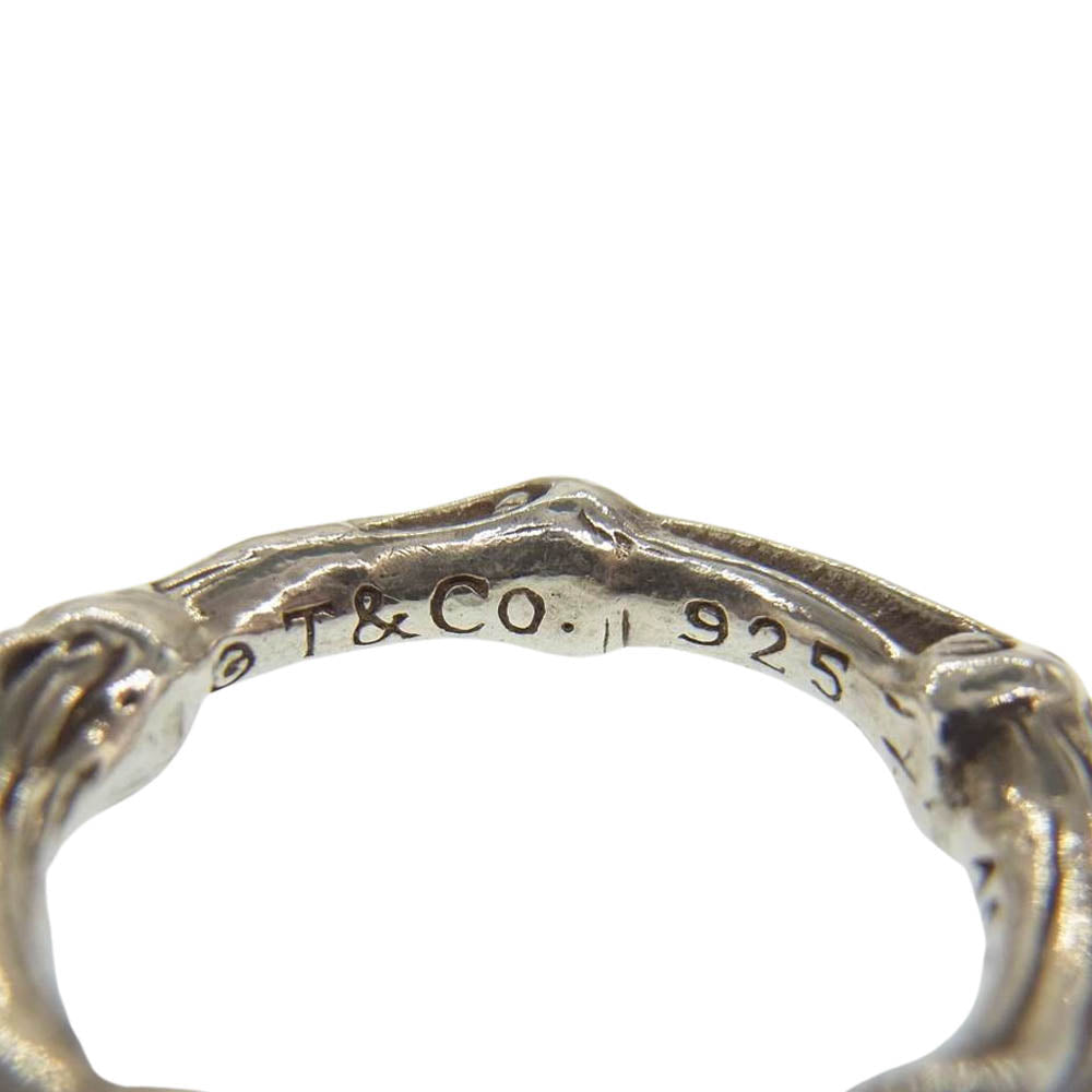TIFFANY&Co. ティファニー ボーン バンブー リング シルバー系【中古】