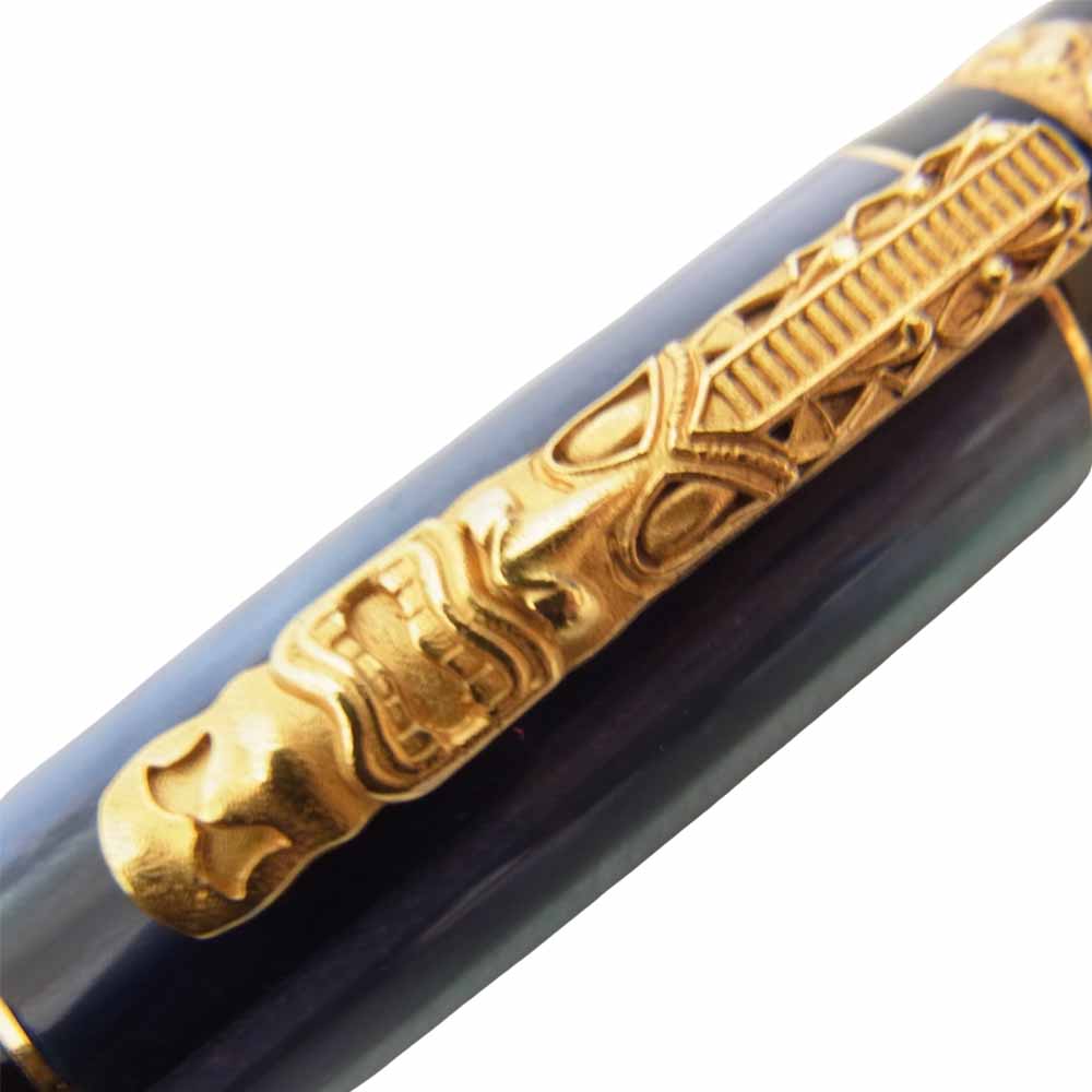 デルタ EDIZIONE 2012 ペン先18K KANAKA MAOLI SPECIAL LIMITED EDITION 万年筆 インク付属 ブルー系【中古】