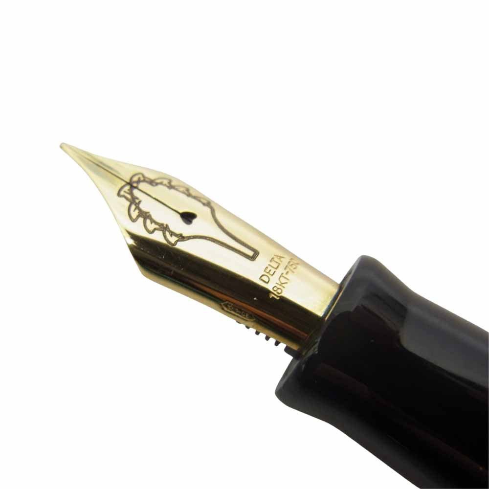 デルタ EDIZIONE 2012 ペン先18K KANAKA MAOLI SPECIAL LIMITED EDITION 万年筆 インク付属 ブルー系【中古】