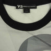 Yohji Yamamoto ヨウジヤマモト Y-3 ワイスリー DY7221 M AOP FOOTBALL SHIRT ロゴ フットボール Tシャツ グレー系 L【中古】