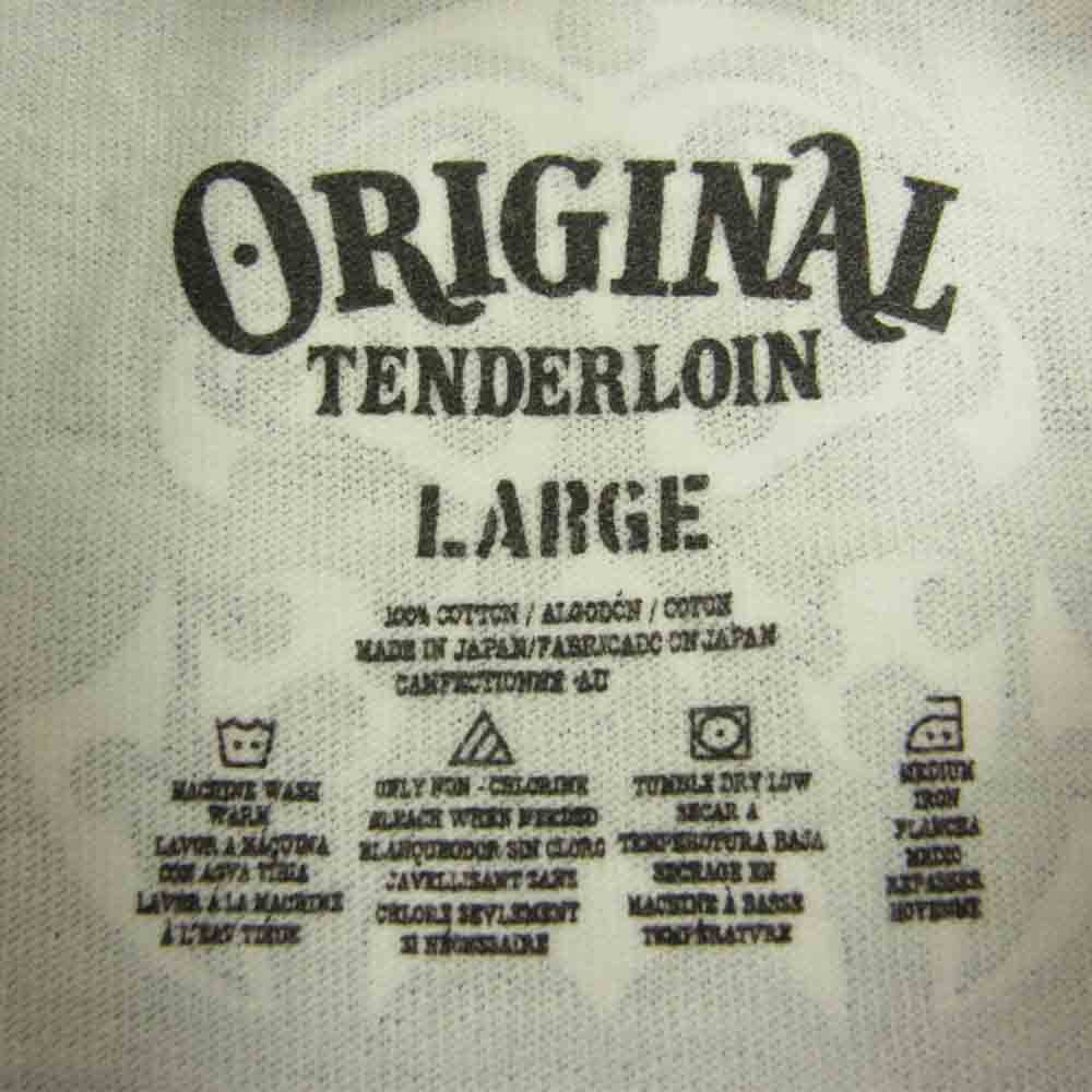 TENDERLOIN テンダーロイン 21SS TEE XIV ホワイト系 L【中古】