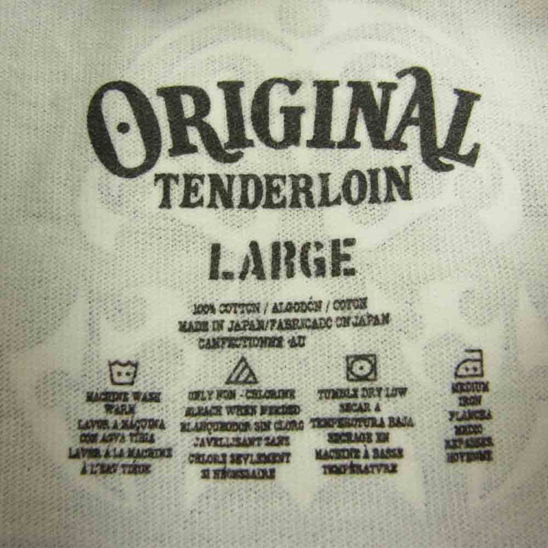 TENDERLOIN テンダーロイン 21SS TEE XIV ホワイト系 L【中古】