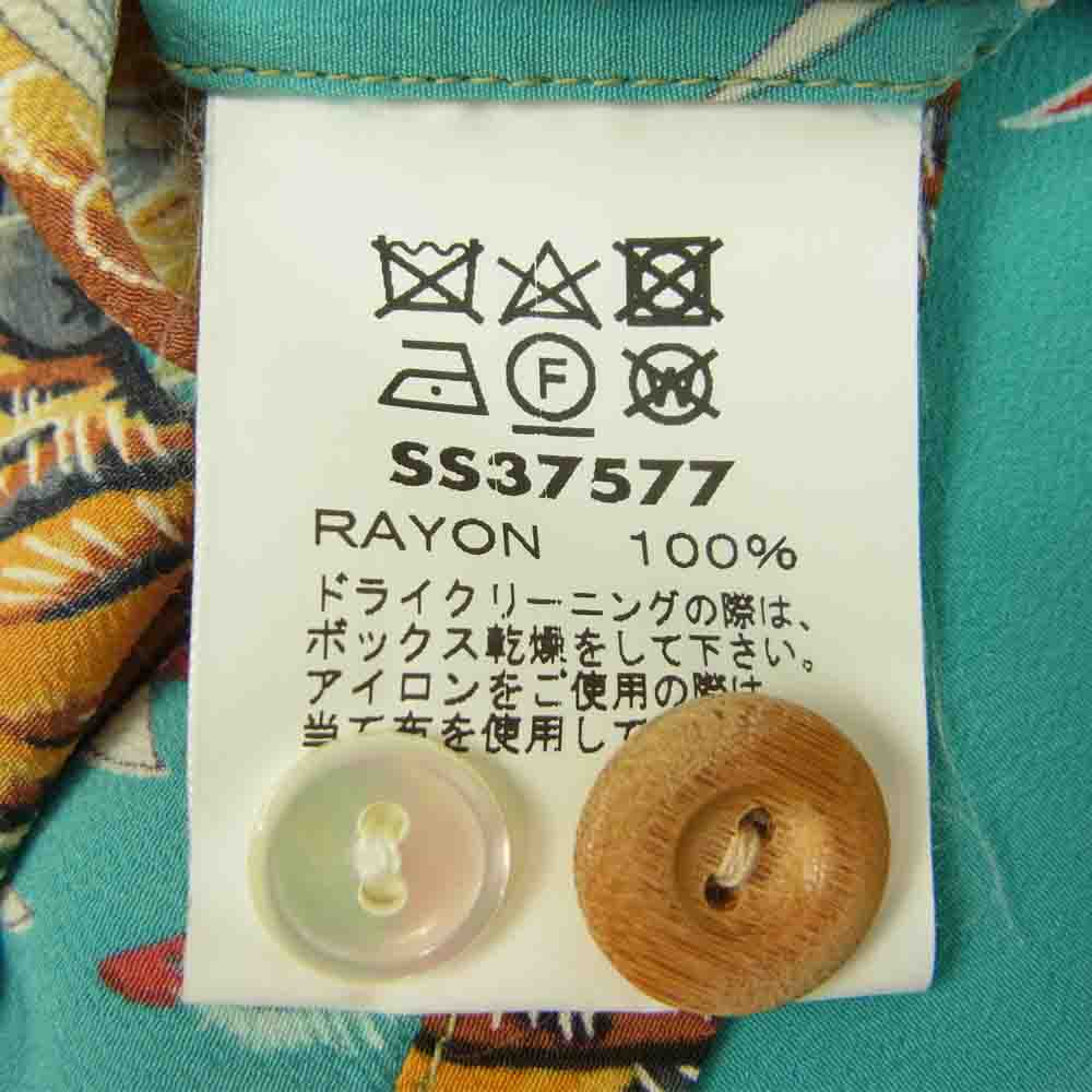 SUN SURF サンサーフ SS37577 FASHION MART スペシャルエディション イーグル タイガー ドラゴン グリーン系 L【中古】