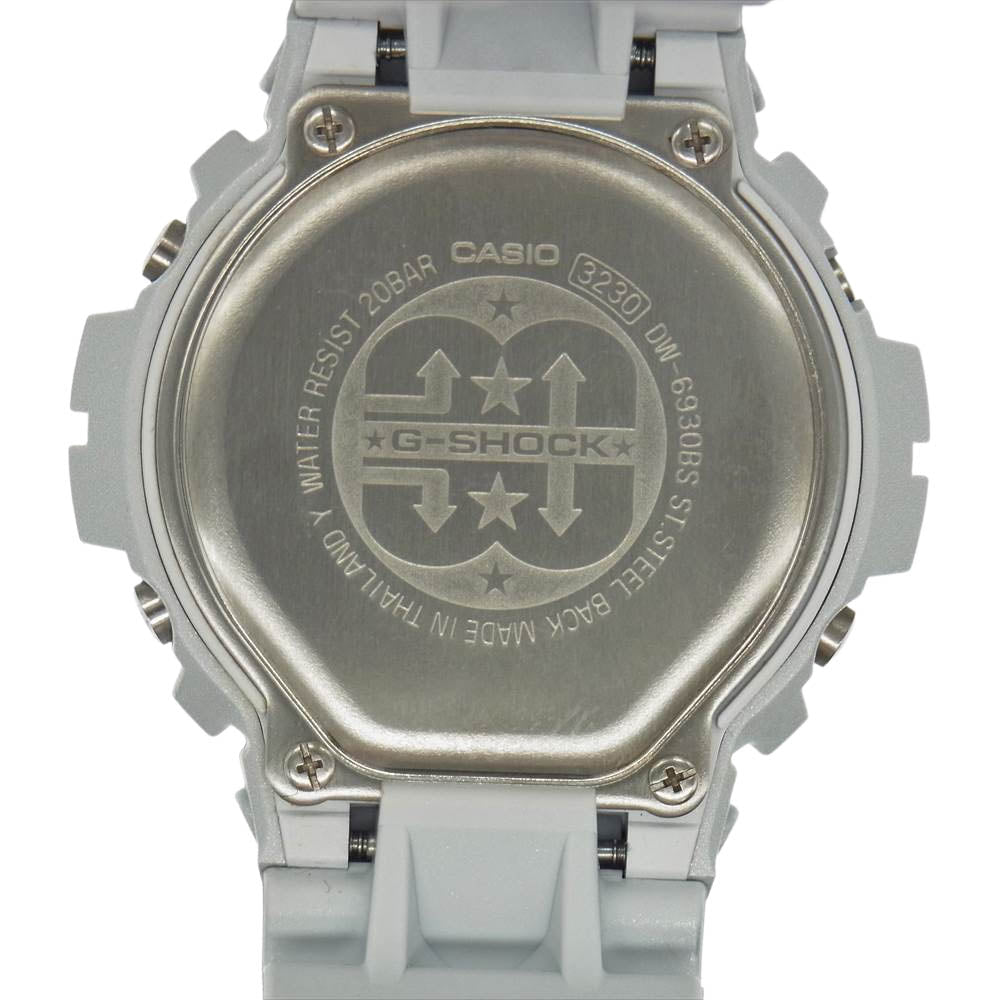 G-SHOCK ジーショック DW-6930BS-8JR 30th Anniversary Model 30周年記念モデル 三つ目 シルバー系【極上美品】【中古】