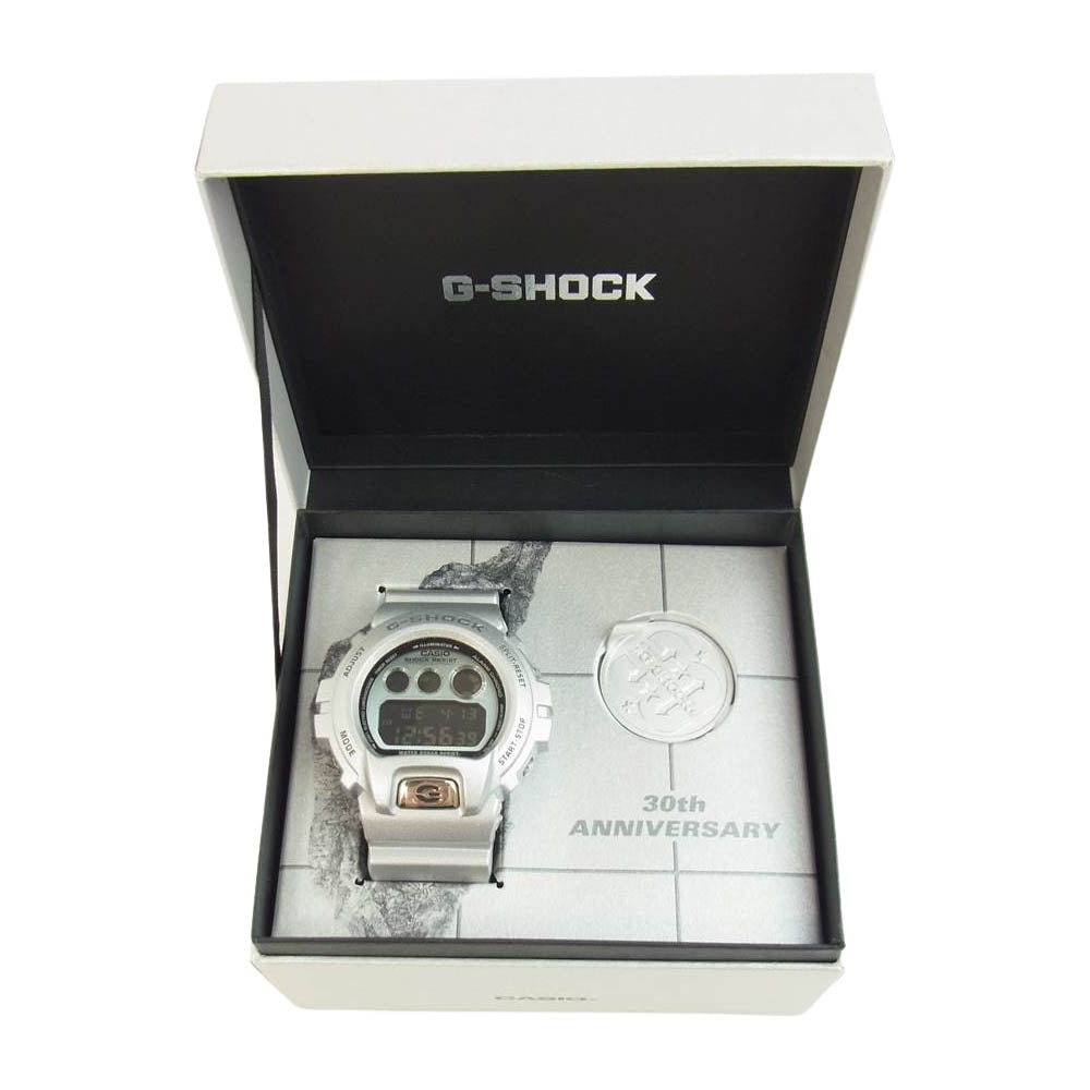 G-SHOCK ジーショック DW-6930BS-8JR 30th Anniversary Model 30周年記念モデル 三つ目 シルバー系【極上美品】【中古】