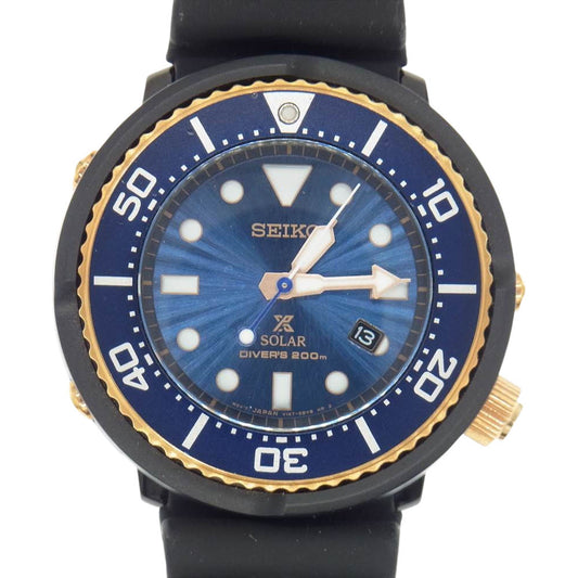 SEIKO セイコー PROSPEX SBDN026 Diver Scuba Solar Limited Edition Produced by LOWERCASE プロスペックス ブラック系【極上美品】【中古】